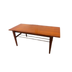 Retro Vintage Salontafel Tafel Jaren 60 Teakhout thumbnail 1