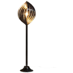 Mid-century Chroom "moon" Stalamp Door Henri Mathieu thumbnail 1