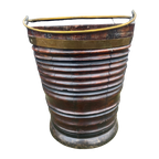 Mooie Antieke Houten Emmer thumbnail 1