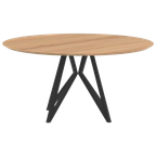 Studio Henk Eettafel 150 Cm Rond Eiken Butterfly | thumbnail 1