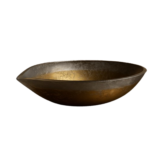 Arte Luce – A Contemporary Italian Bowl Of Gold And Silver 1