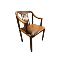Set Van 4 Houten Vintage Lübke Stoelen