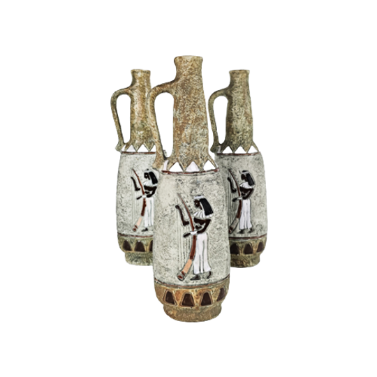 Bresciana Ceramica - Arco Gardese - Karaf - Keramiek - 3 (set) - Amphora - 1970-1979 1