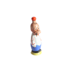 Vintage Goebel Porcelain Decanter Of Silent Sam, 1920S. thumbnail 1