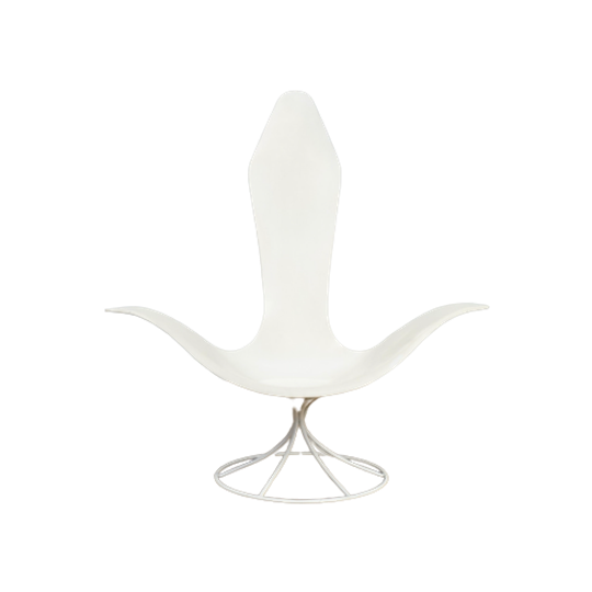 Rare Tulip Chair By Erwin And Estelle Laverne 1