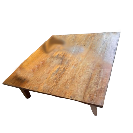 Robuuste Handgemaakte Salontafel 140x140 1