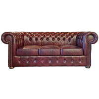 Chesterfield Basic 3-zits - Cloudy Red