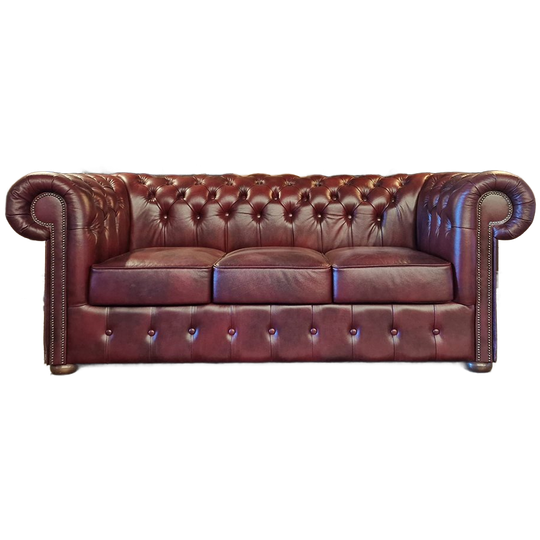 Chesterfield Basic 3-zits - Cloudy Red 1