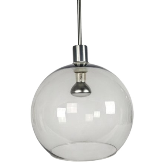 IKEA - Model Januari - Globe - Rookglas - Hanglamp - 1990's 1