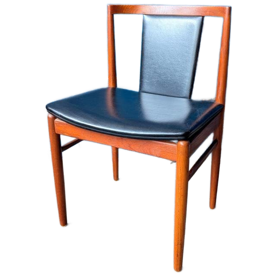 6 Vintage Eetstoelen Findahl Denemarken 1