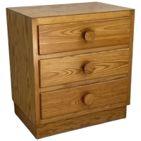 Houten Ladekastje Vintage Retro Nachtkastje