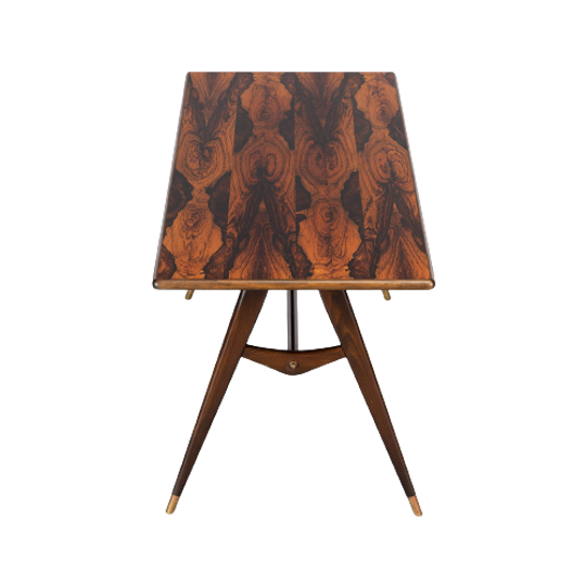 Expressieve Deens Design Palissander Salontafel, 1960s 1