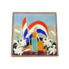 Dutch Design - Westraven Utrecht - Cloisonné Tegel - 1940 - 1945 thumbnail 1