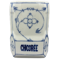Antieke Pot Chicoree Blau Saks