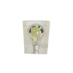 Pop Art Lucite Light Bulb Lamp thumbnail 1