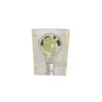 Pop Art Lucite Light Bulb Lamp