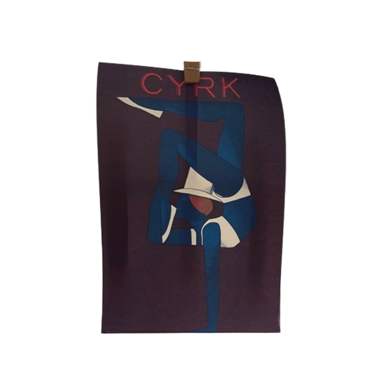 W. Gorka (1922-2004), Circus Acrobat 1971, Poster No 29. 1