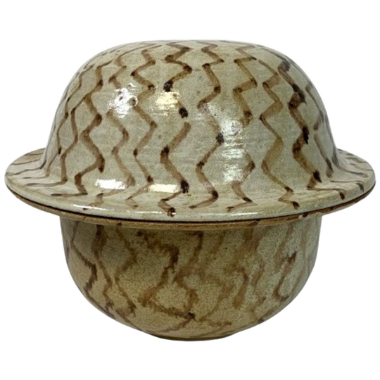 Keramische Pot Met Deksel Johan Van Loon, 1975 1