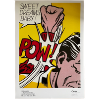 Roy Lichteinstein (1923-1997), Sweet Baby, 1965 Exibit Poster