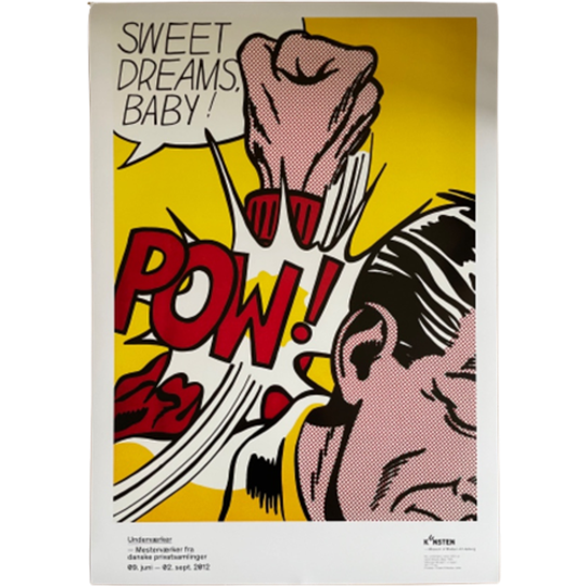 Roy Lichteinstein (1923-1997), Sweet Baby, 1965 Exibit Poster 1