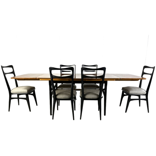 Mid Century Italian Dining Set, 1950s 1