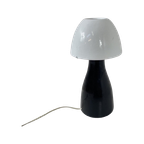 Table Lamp With Glass Top And Black Ceramic Base - Model ‘Leryd’ - Rare Ikea B0310 - Design By Ri thumbnail 1