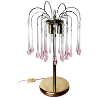 Murano Teardrop Tafellamp Roze