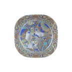 Glass Plate By Bjorn Wiinblad For Rosenthal, 1977 thumbnail 1