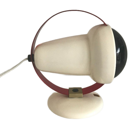 Vintage Philips Infraphil 7529-Warmtelamp – Ontworpen Door Charlotte Perriand - Made In Holland 1