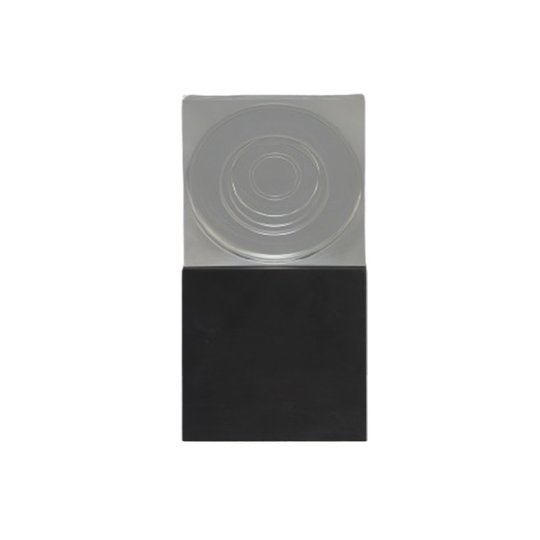 Geometric Object In Plexiglass By Maurice Ruche, 1972 1