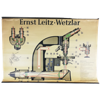 Schoolplaat (De) - Microscoop Ernst Leitz Wetzlar thumbnail 1