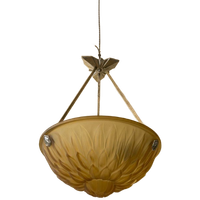 Lamp Schaallamp Hanglamp Art Deco 1930 Model Artisjok Frans