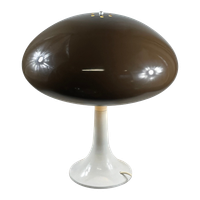 Eglo Leuchten - Mushroom Lamp (Xxl) - White Base And Brown Shade