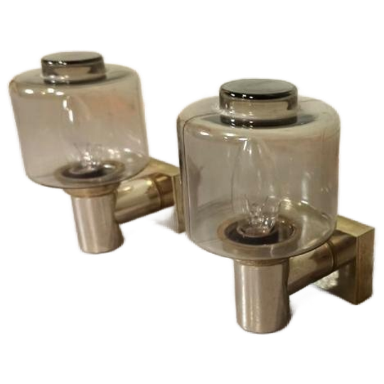 Set Van 2 Vintage Design Wandlampen 1