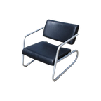 Base-X Lederen Design Fauteuil thumbnail 1