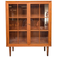 Vintage Vitrinekast Uit De Jaren '60, Deens Design, Lyby Mobler