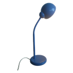 Jaren 80 Buigbare Metalen Tafellamp Bureaulamp thumbnail 1