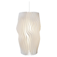 Swiss Design Glacier #1 Pendant Light White