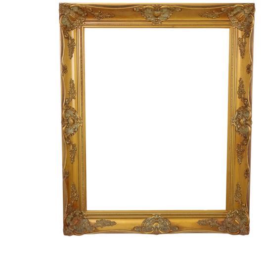 Grote Goudkleurige Grenen Lijst Klassiek Barok Stijl 94cm 1