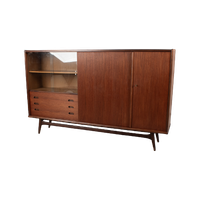 Vintage Teak Fineer Highboard 69253