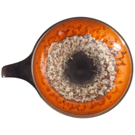Vintage Keramieke Lava Schaal Germany 206 / 24 1