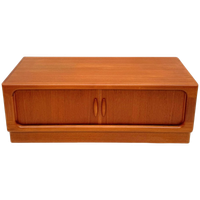 Renovated Vintage dyrlund Teak Media Cabinet