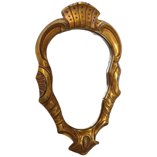 Vintage Verguld Spiegeltje 1