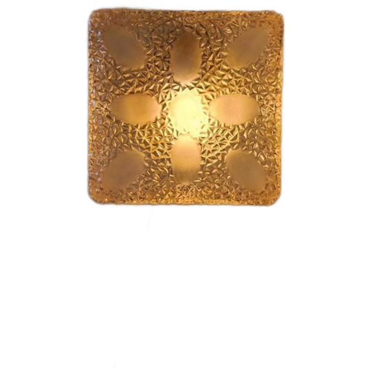 Vintage Plafonierre Of Wandlamp Glas 1