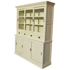 Witte Vitrine Servies Kast thumbnail 1