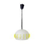 70S Ufo Hanglamp Grijs Met Neon Groene Acryl ‘Lichten’ - Reliving thumbnail 1