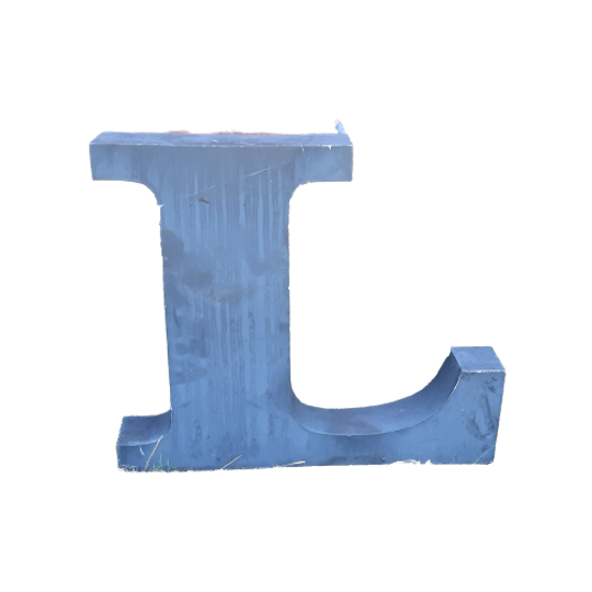Qf26 – Vintage Letter L 1