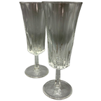 Vintage Cristal D'Arques Flûtes 2 Stuks thumbnail 1