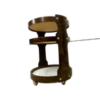 Vintage Ronde Space Age Bar Cart Roltafeltje / Bijzettafel thumbnail 1