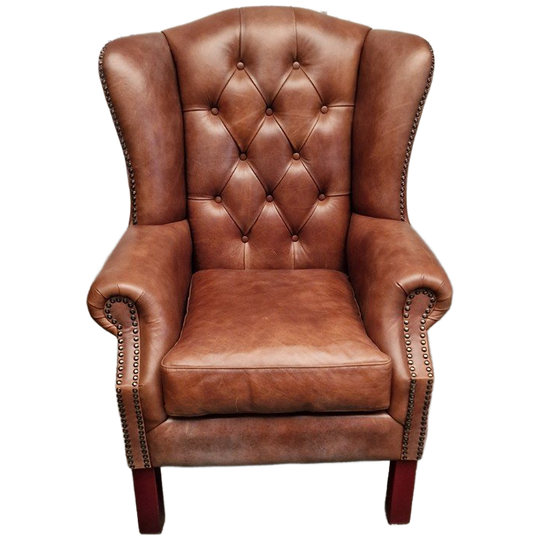 Chesterfield Gloucester Fauteuil – Sc-Tan Leer 1